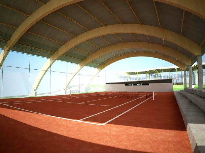 pista de tenis Arquitav Arquitectos